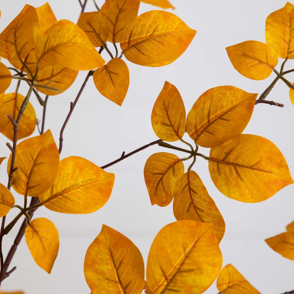 6ft. Autumn Oyama Magnolia Artificial Fall Tree. Picture 3