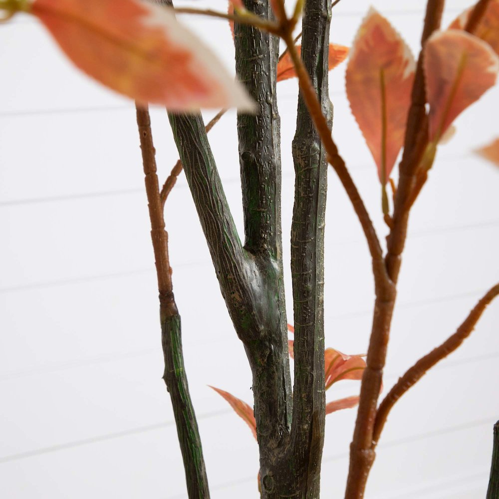 6ft. Autumn Pieris Artificial Fall Tree. Picture 8