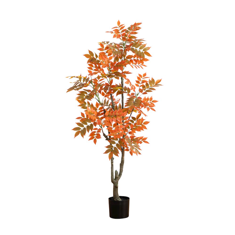 5ft. Autumn Sumac Artificial Fall Tree. Picture 5