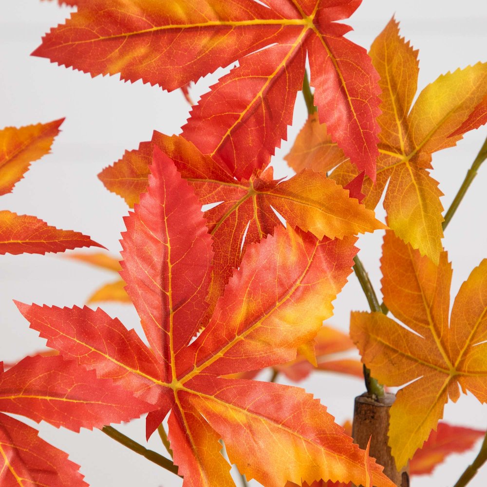 3ft. Autumn Deluxe Maple Artificial Fall Tree. Picture 3