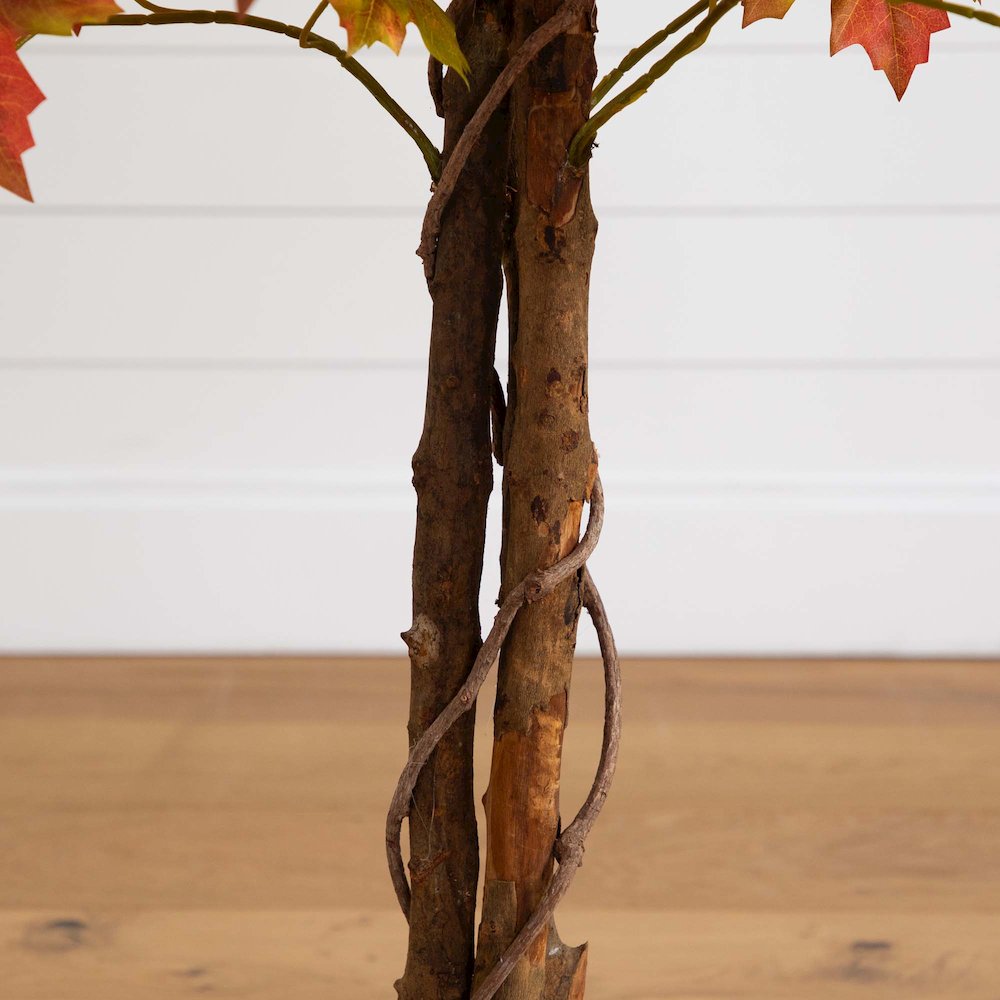 4ft. Autumn Deluxe Maple Artificial Fall Tree. Picture 2