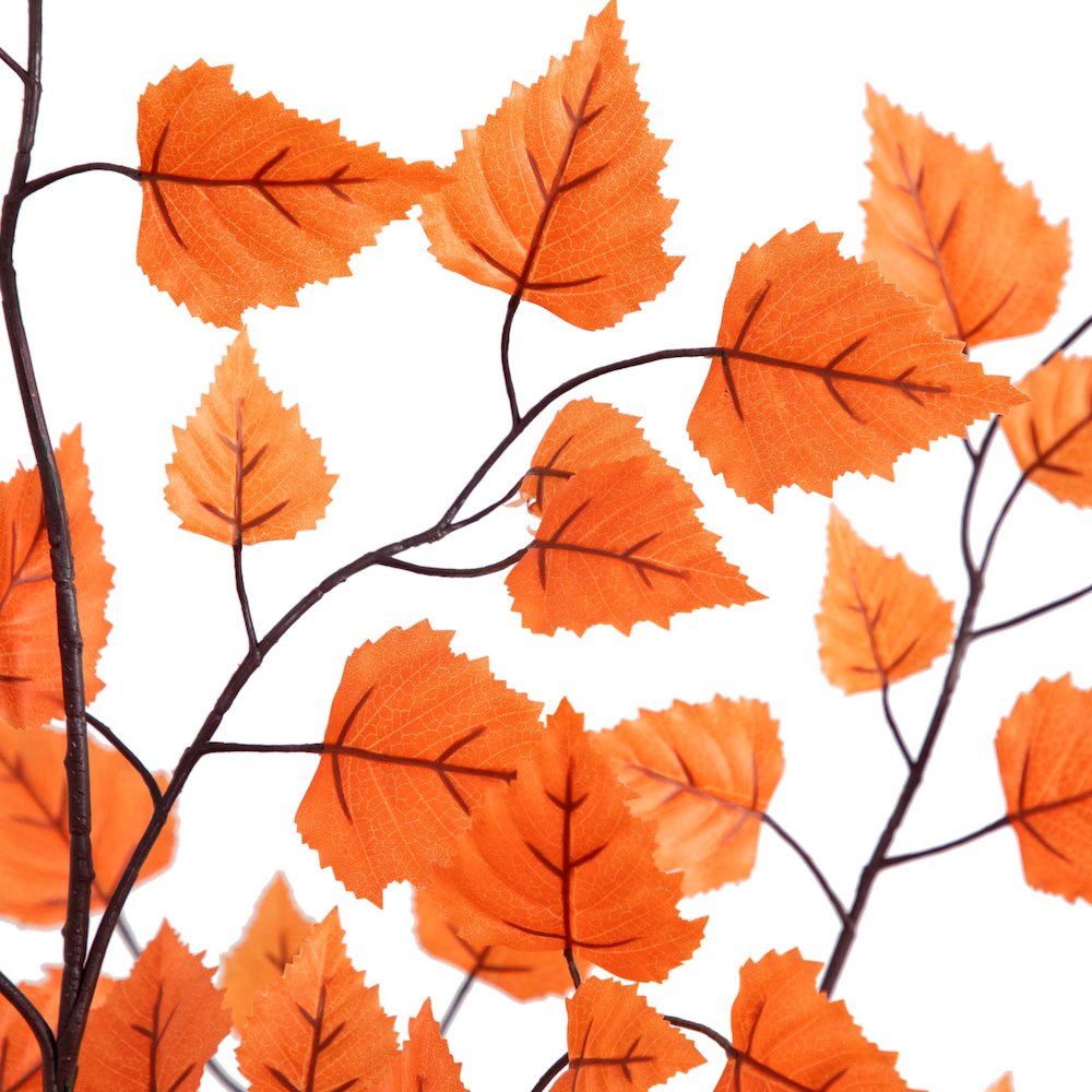 5ft. Autumn Paper Birch Artificial Fall Tree. Picture 2
