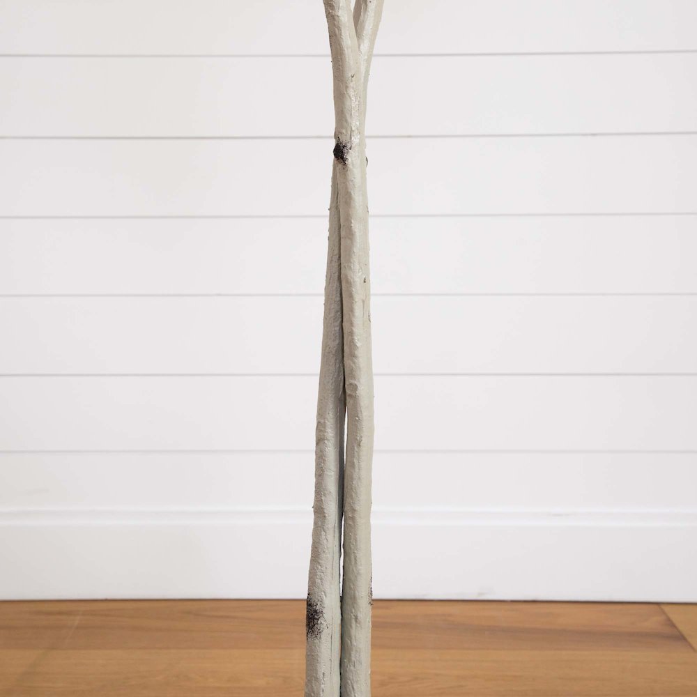 6ft. Autumn Paper Birch Artificial Fall Tree. Picture 2