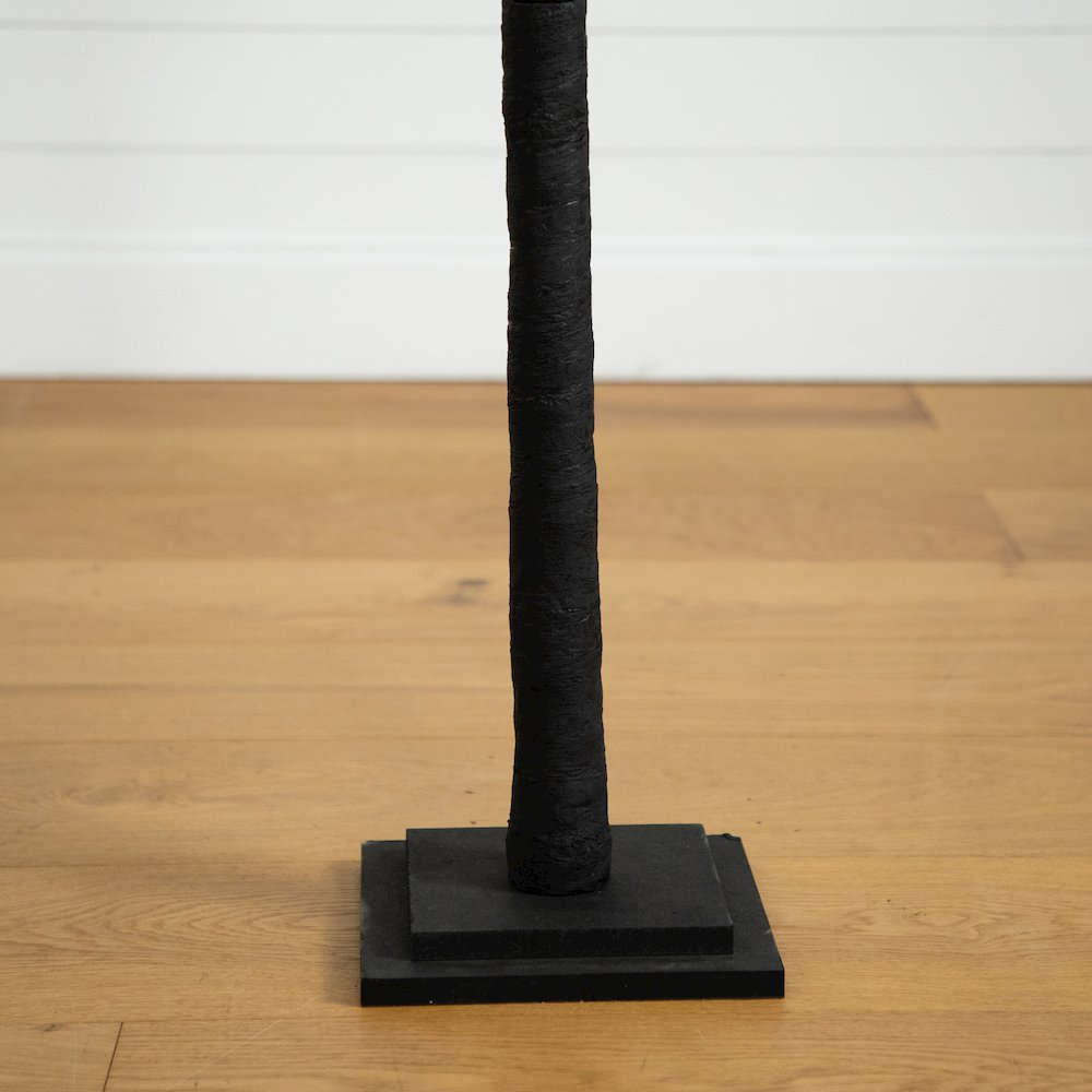 6ft. Pre-Lit Halloween Deluxe Black Twig Artificial Fall Tree with 156 Orange. Picture 7