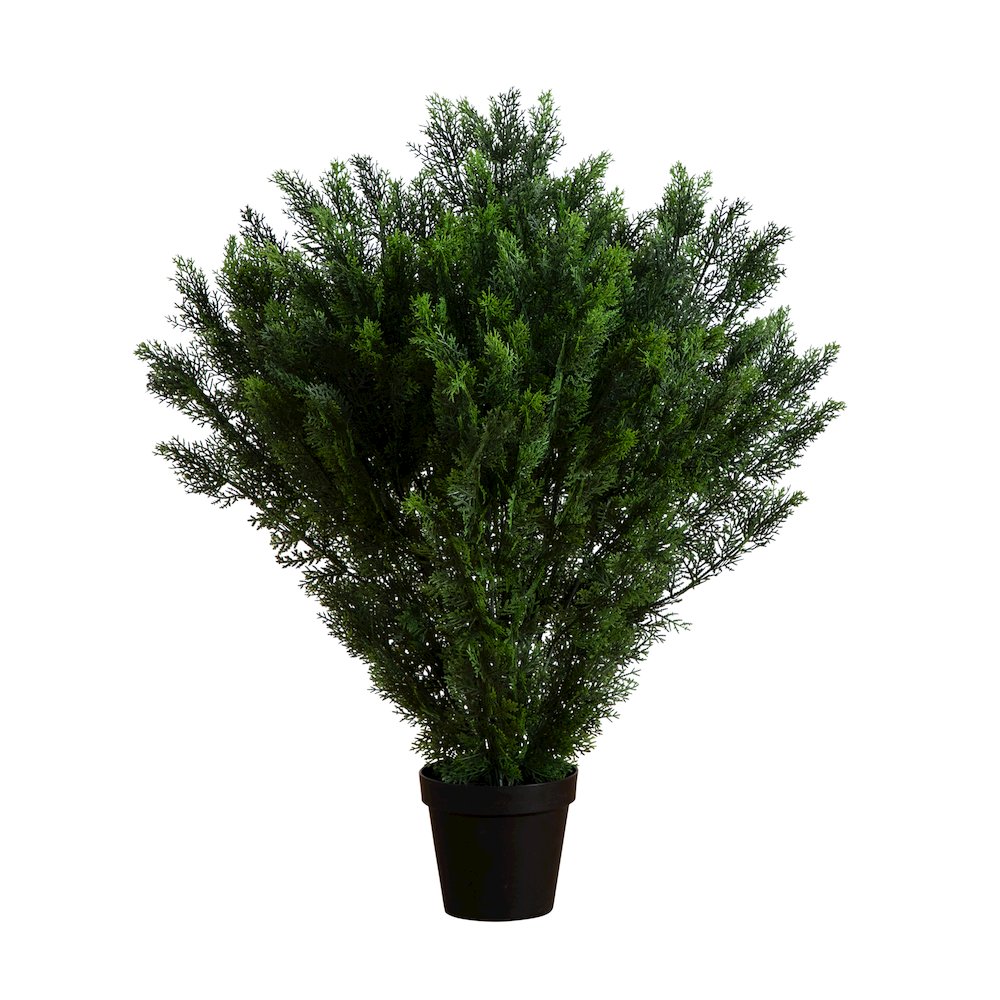 4ft. Artificial Cedar Bush UV Resistant (Indoor/Outdoor). Picture 1