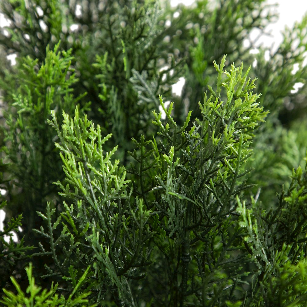 4ft. Artificial Cedar Bush UV Resistant (Indoor/Outdoor). Picture 6