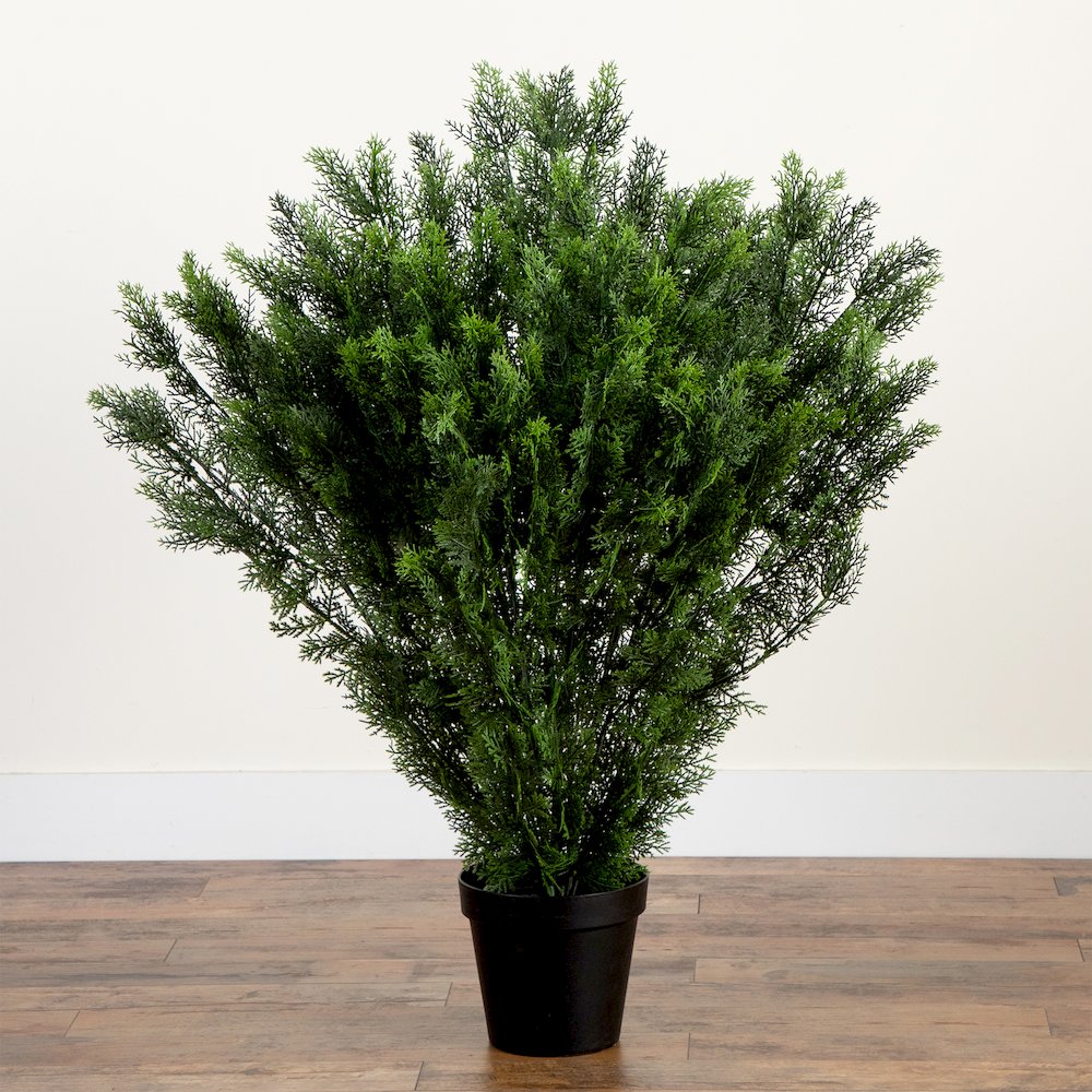 4ft. Artificial Cedar Bush UV Resistant (Indoor/Outdoor). Picture 3