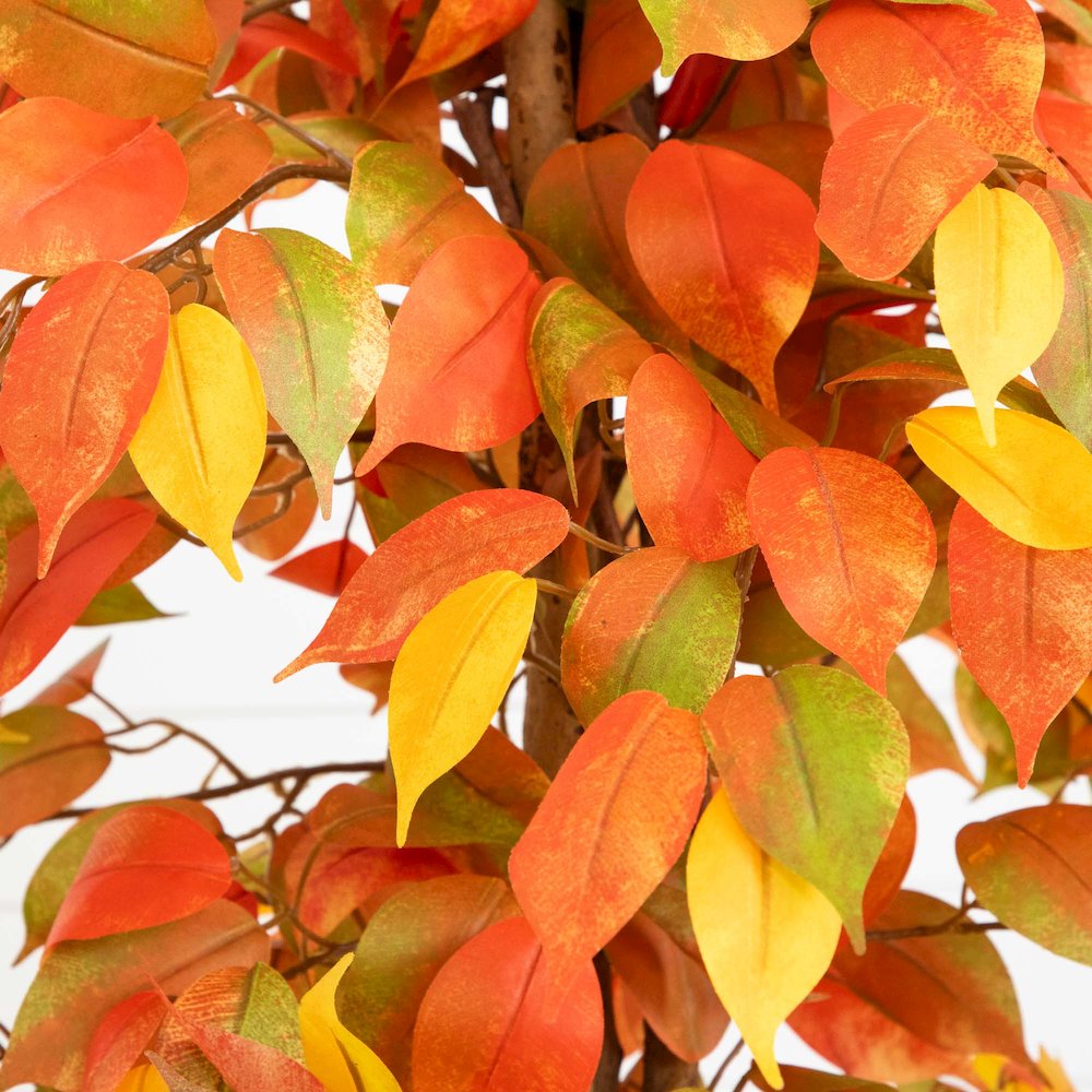 3ft. Autumn Ficus Artificial Fall Tree. Picture 4