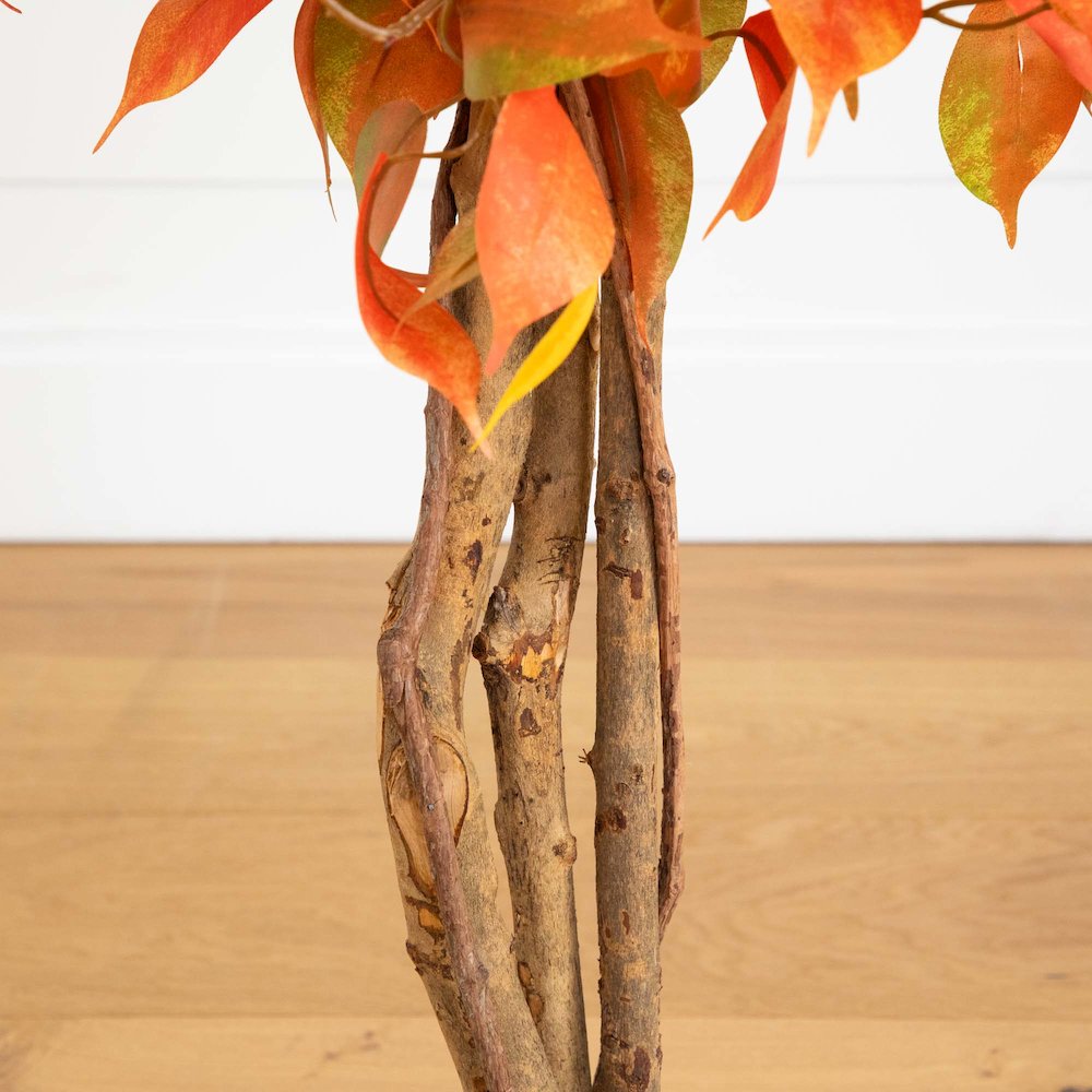 3ft. Autumn Ficus Artificial Fall Tree. Picture 5