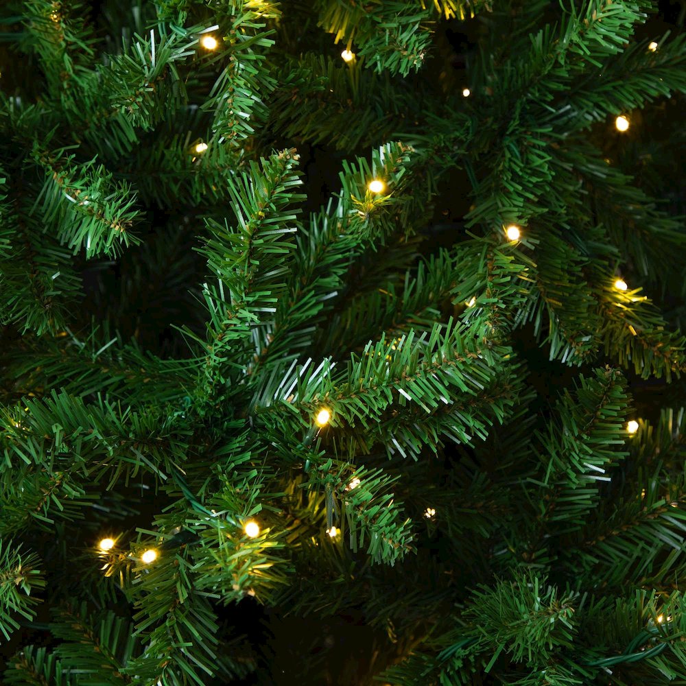 14ft. Artificial Slim Green Mountain Pine Christmas Tree. Picture 3