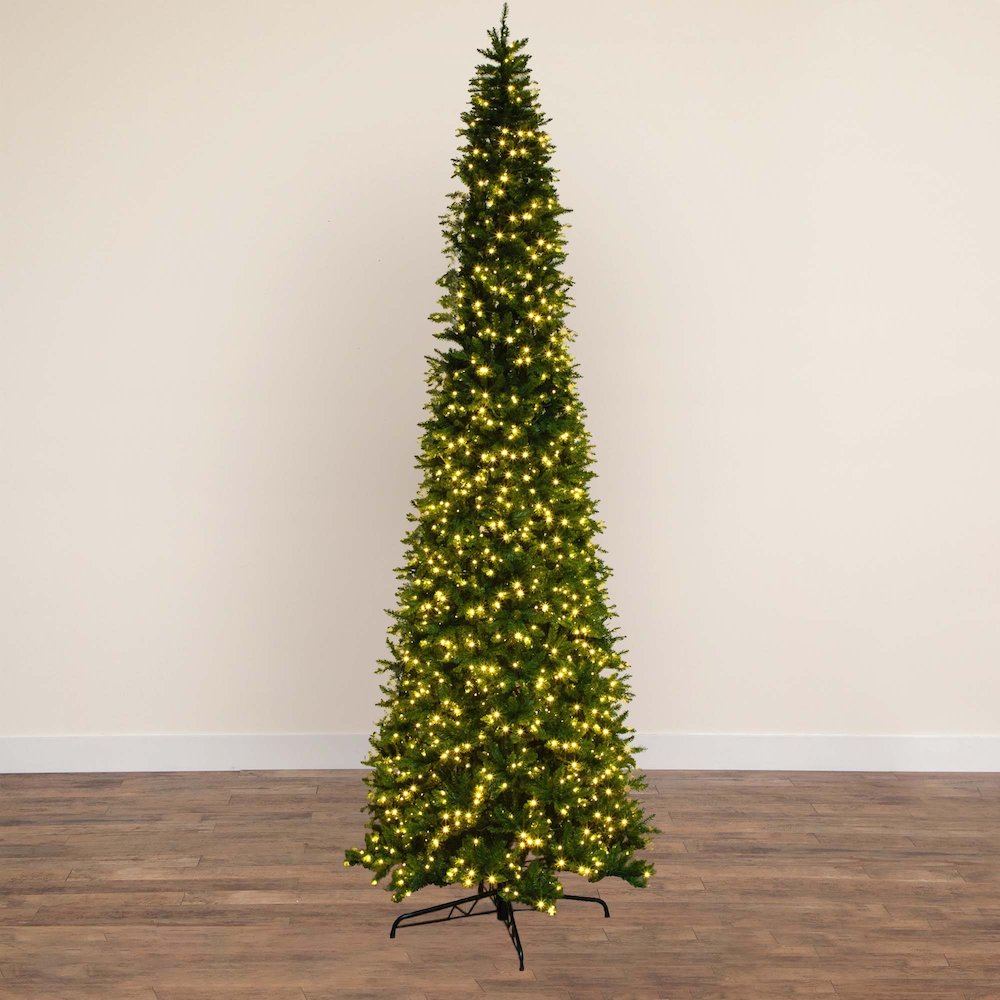 14ft. Artificial Slim Green Mountain Pine Christmas Tree. Picture 5