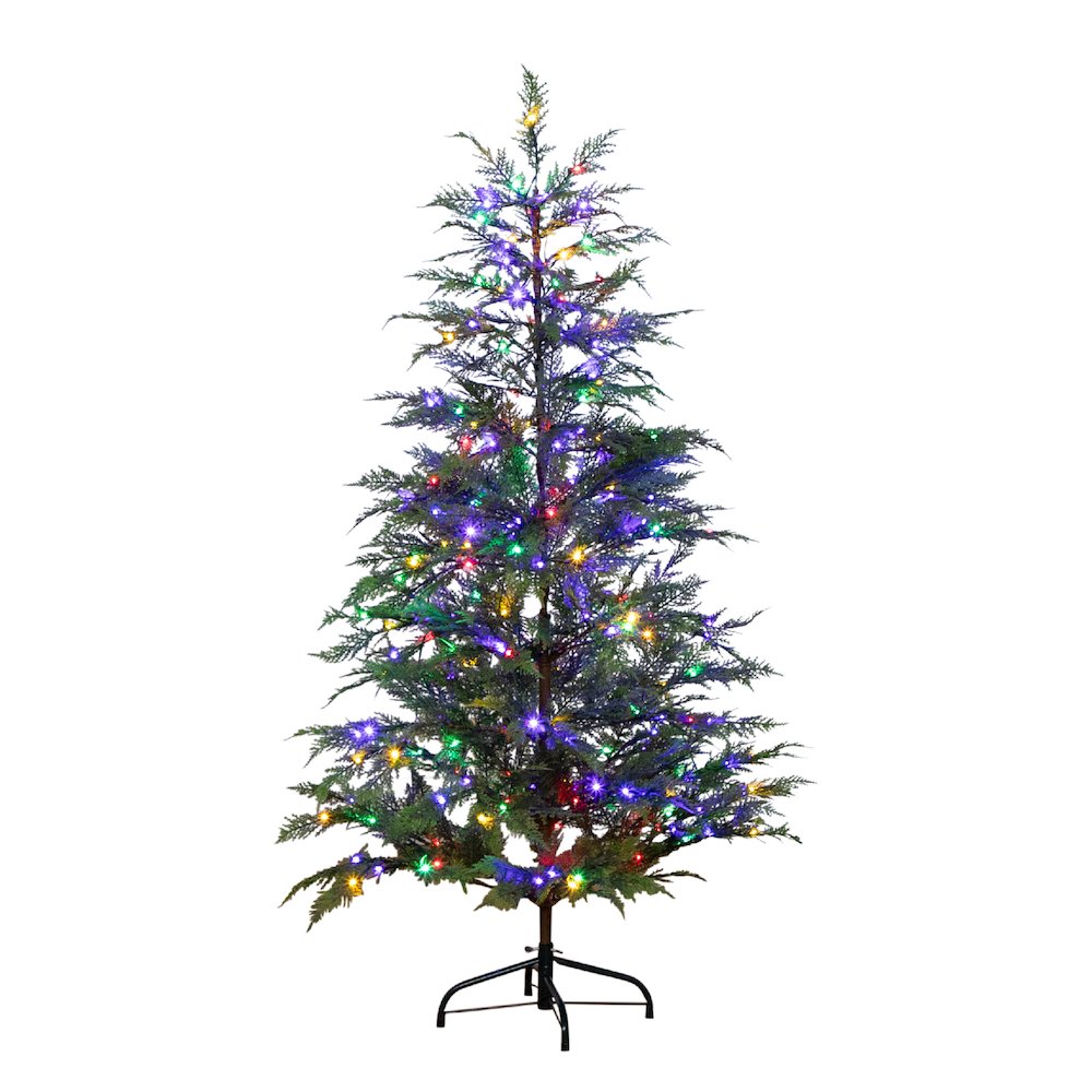 5ft. Pre-Lit Artificial Park City Pine Christmas Tree. Picture 1