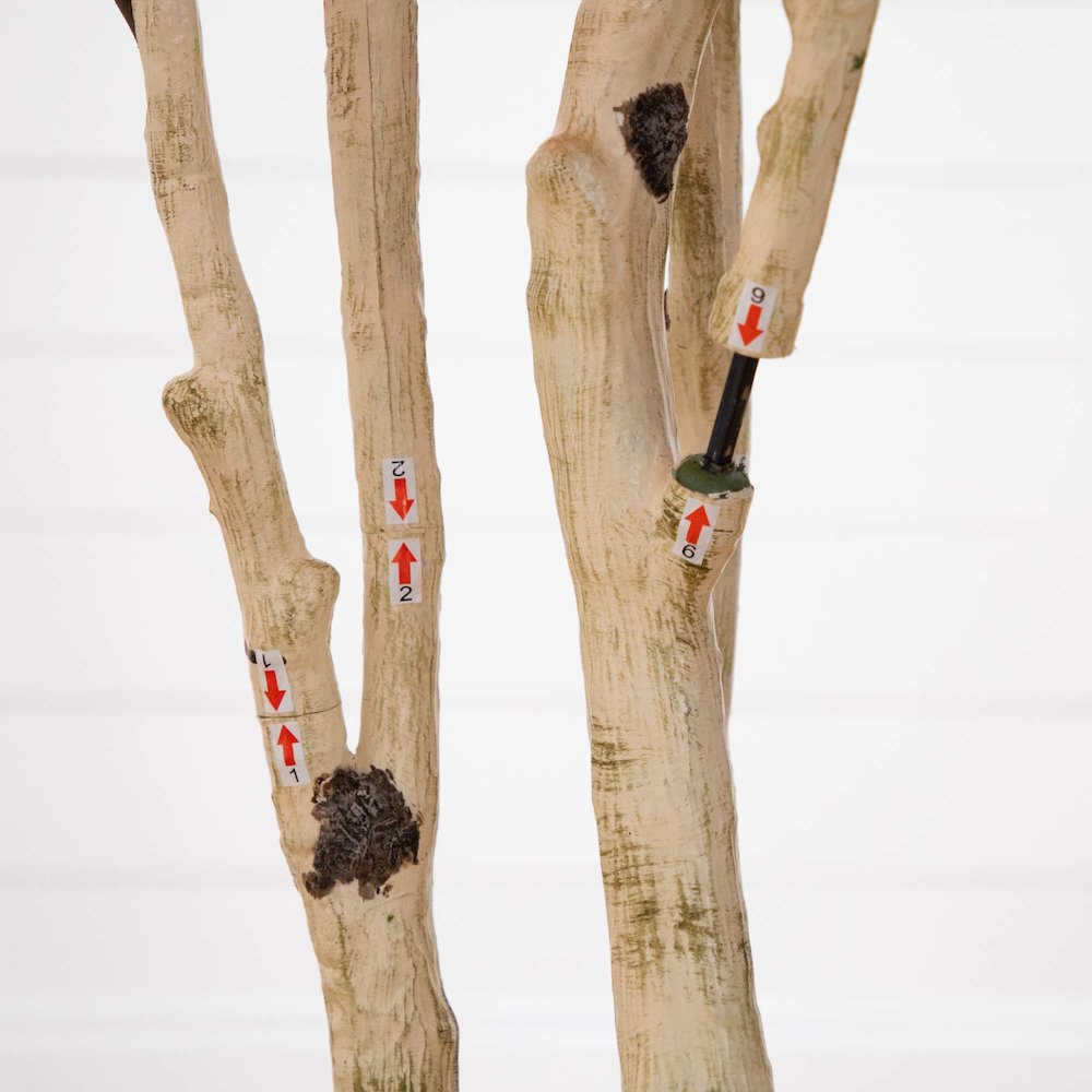 9ft. Autumn Birch Artificial Fall Tree. Picture 5
