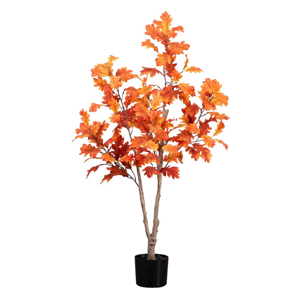 4ft. Autumn Oak Artificial Fall Tree. Picture 5