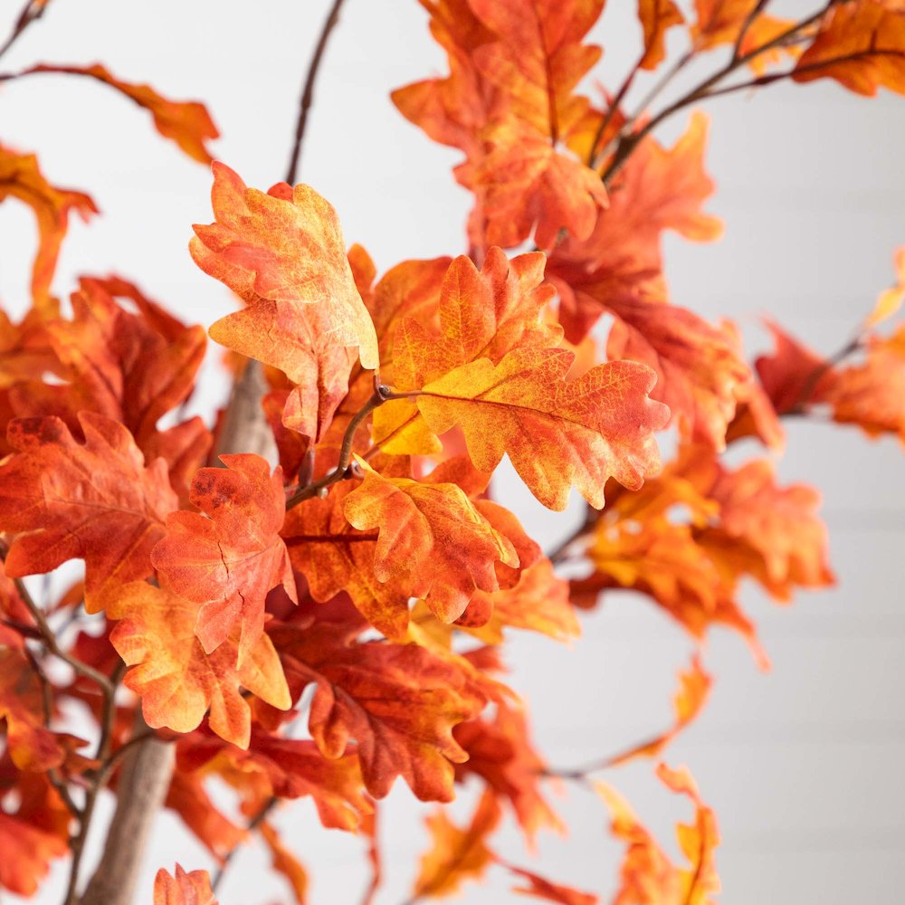 8ft. Autumn Oak Artificial Fall Tree. Picture 2