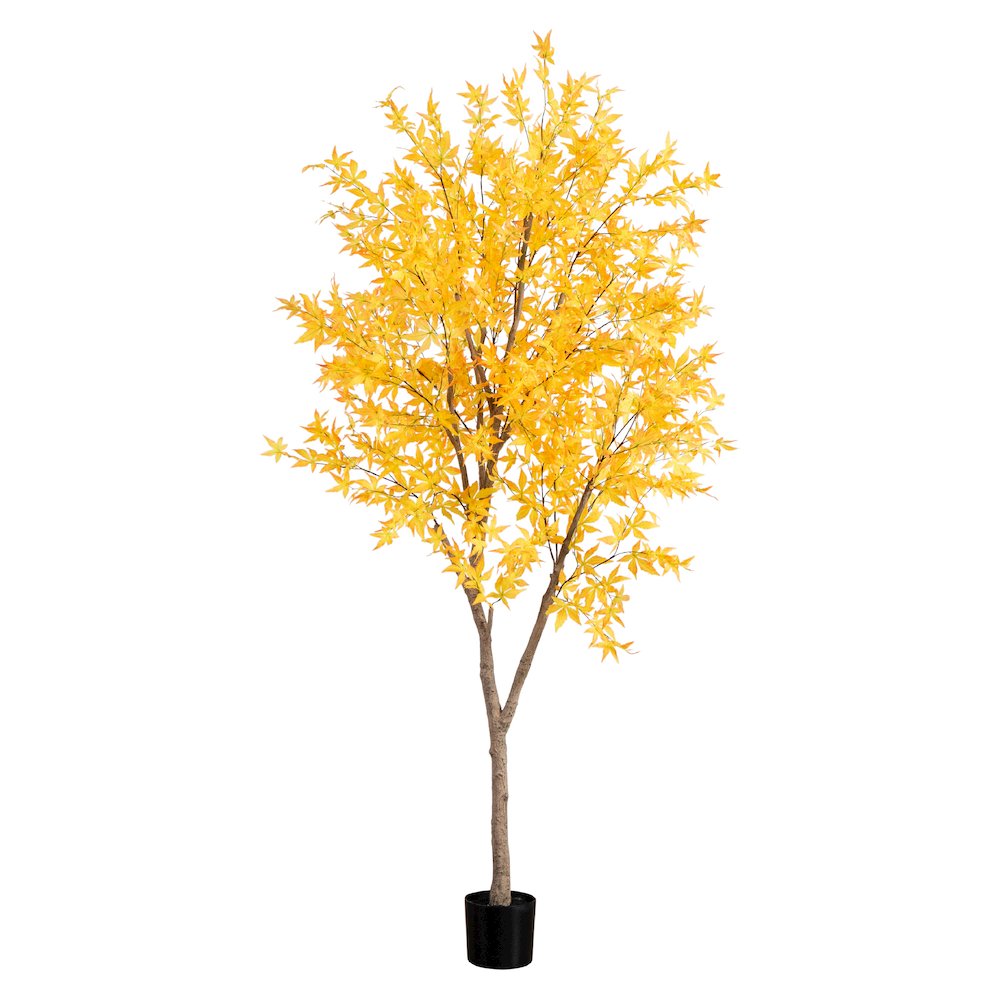 8ft. Autumn Maple Artificial Fall Tree. Picture 1