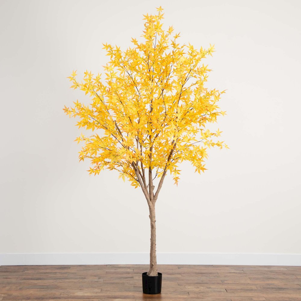 9ft. Autumn Maple Artificial Fall Tree. Picture 7