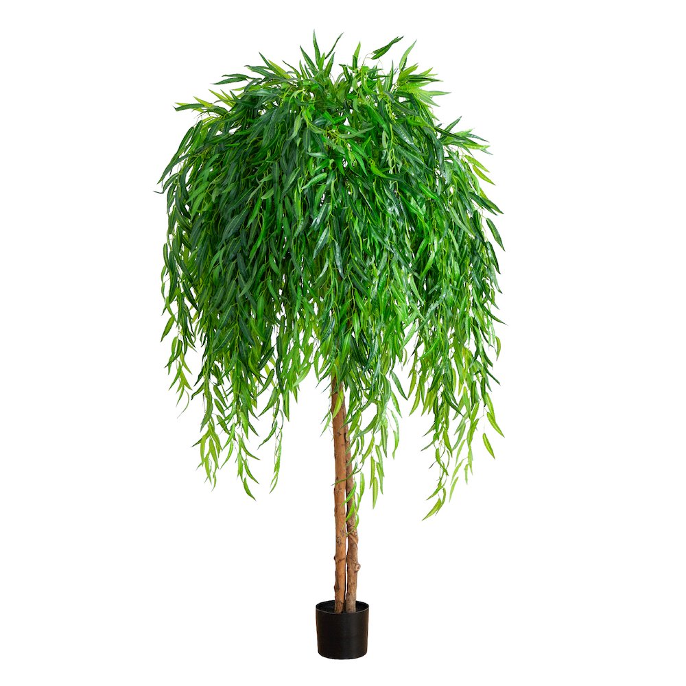 6ft. Willow Artificial Tree (Real Touch). Picture 3