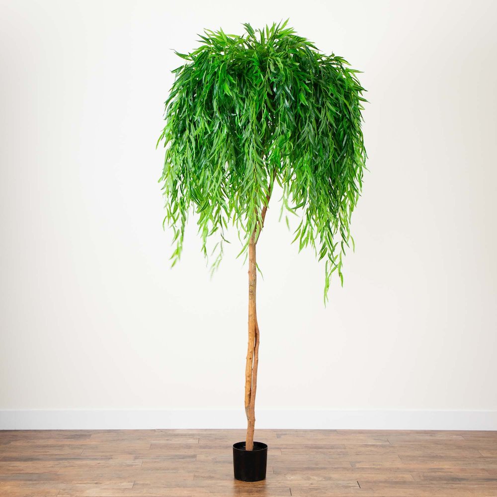 8ft. Willow Artificial Tree (Real Touch). Picture 5