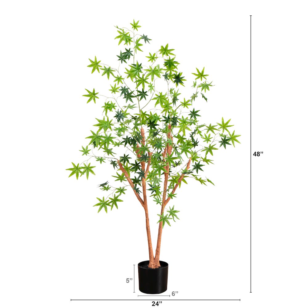4ft. Artificial Maple Tree. Picture 1