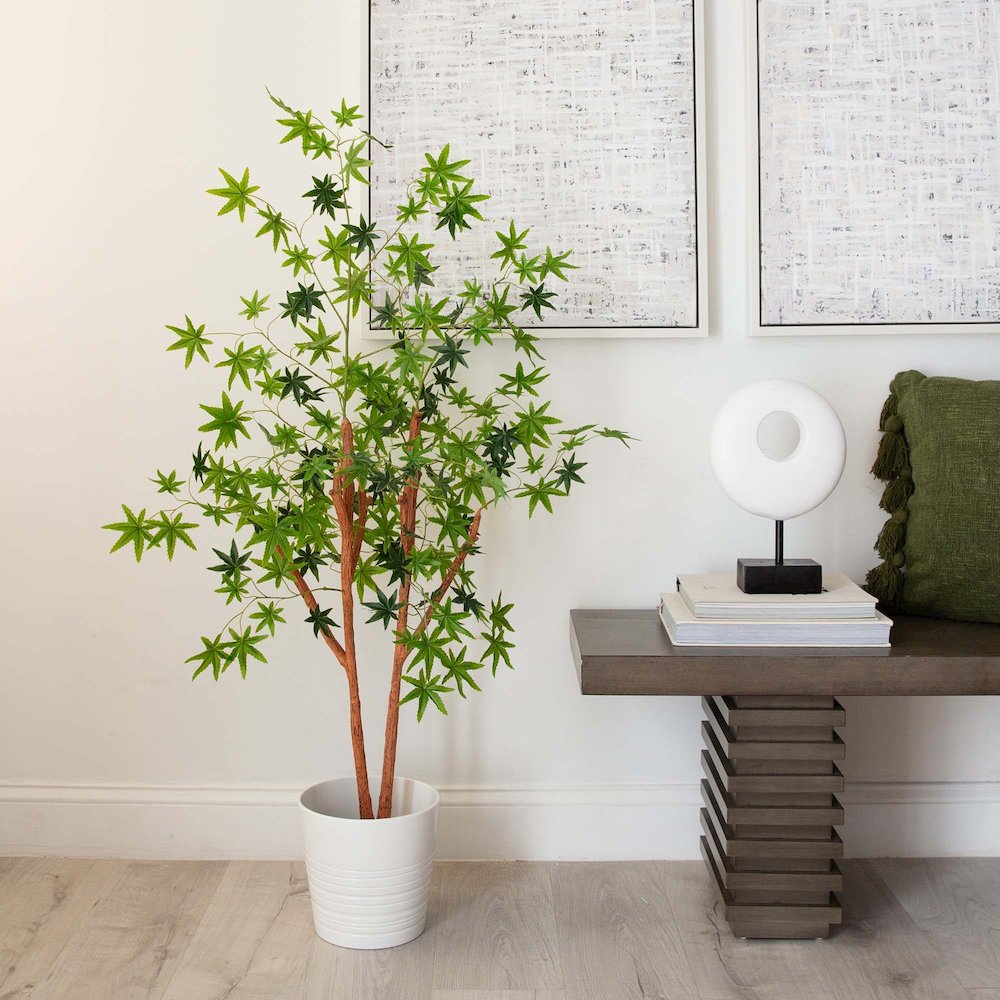 4ft. Artificial Maple Tree. Picture 4