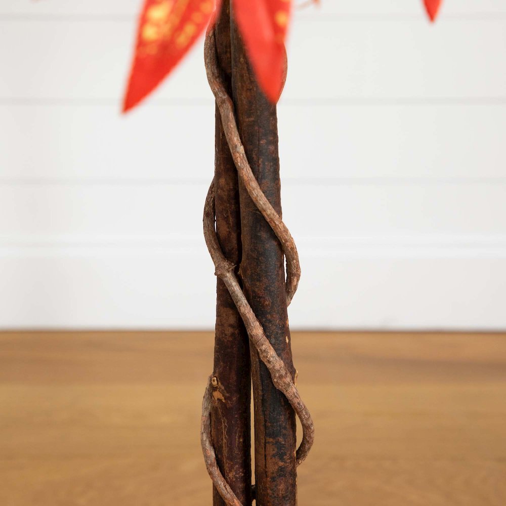 4ft. Autumn Vibrant Maple Artificial Fall Tree. Picture 3