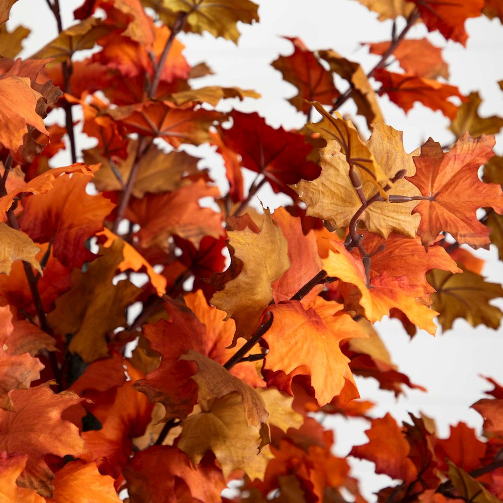 6ft. Autumn Lush Maple Artificial Fall Tree. Picture 2