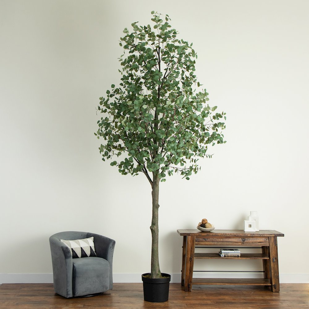 12ft. Artificial Eucalyptus Tree. Picture 7