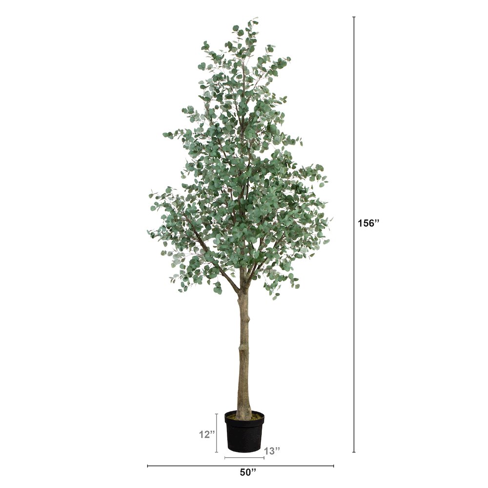 13ft. Artificial Eucalyptus Tree. Picture 4