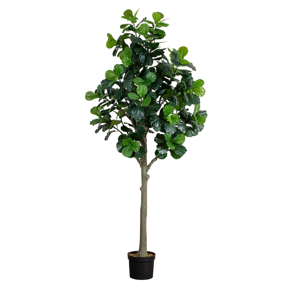 12ft. Artificial Fiddle Leaf Tree. Picture 1