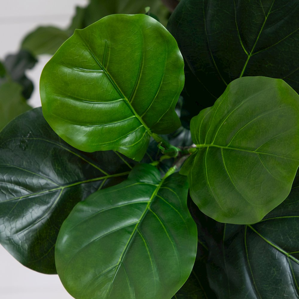 12ft. Artificial Fiddle Leaf Tree. Picture 4