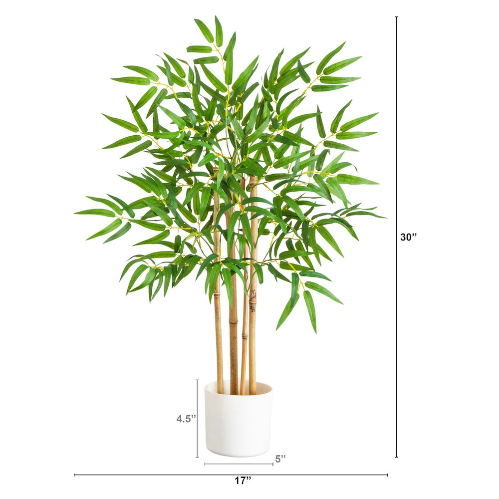 30in. Artificial Bamboo Tree. Picture 6