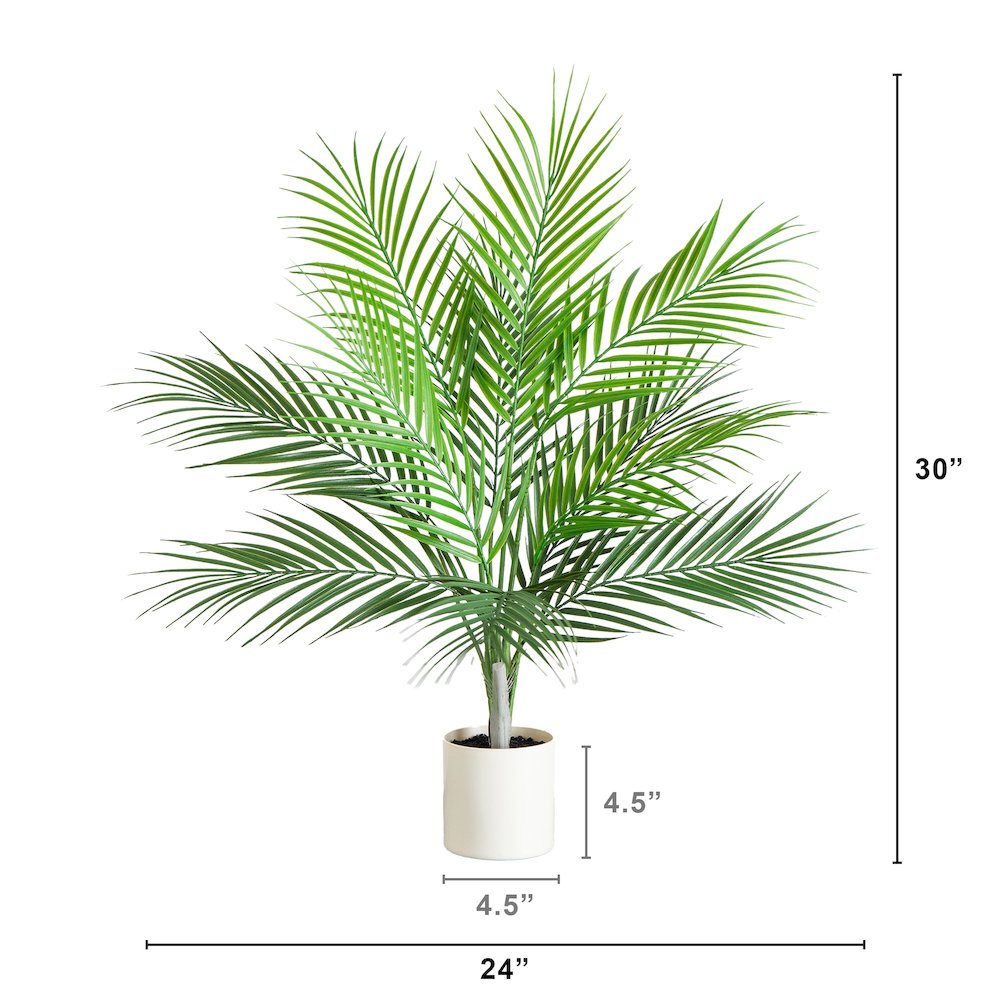 30in. Artificial Palm Tree. Picture 1