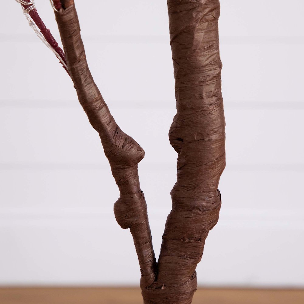 5ft. Pre-Lit Autumn Eucalyptus Artificial Fall Tree. Picture 7