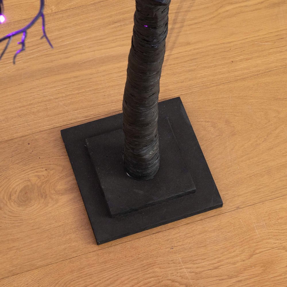 6ft. Pre-Lit Halloween Minimalist Twig Artificial Fall Tree. Picture 8