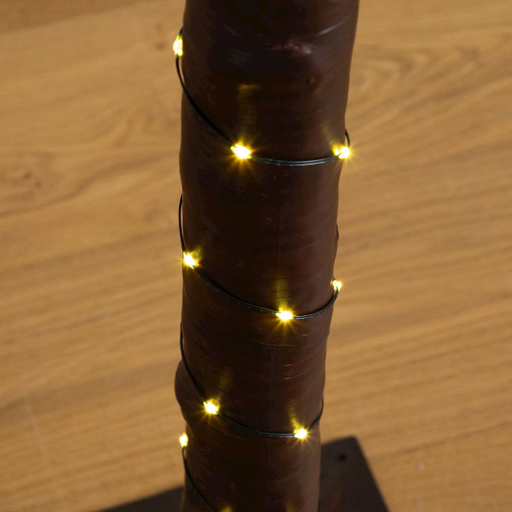 6ft. UV Resistant Lighted Artificial Palm Tree. Picture 5