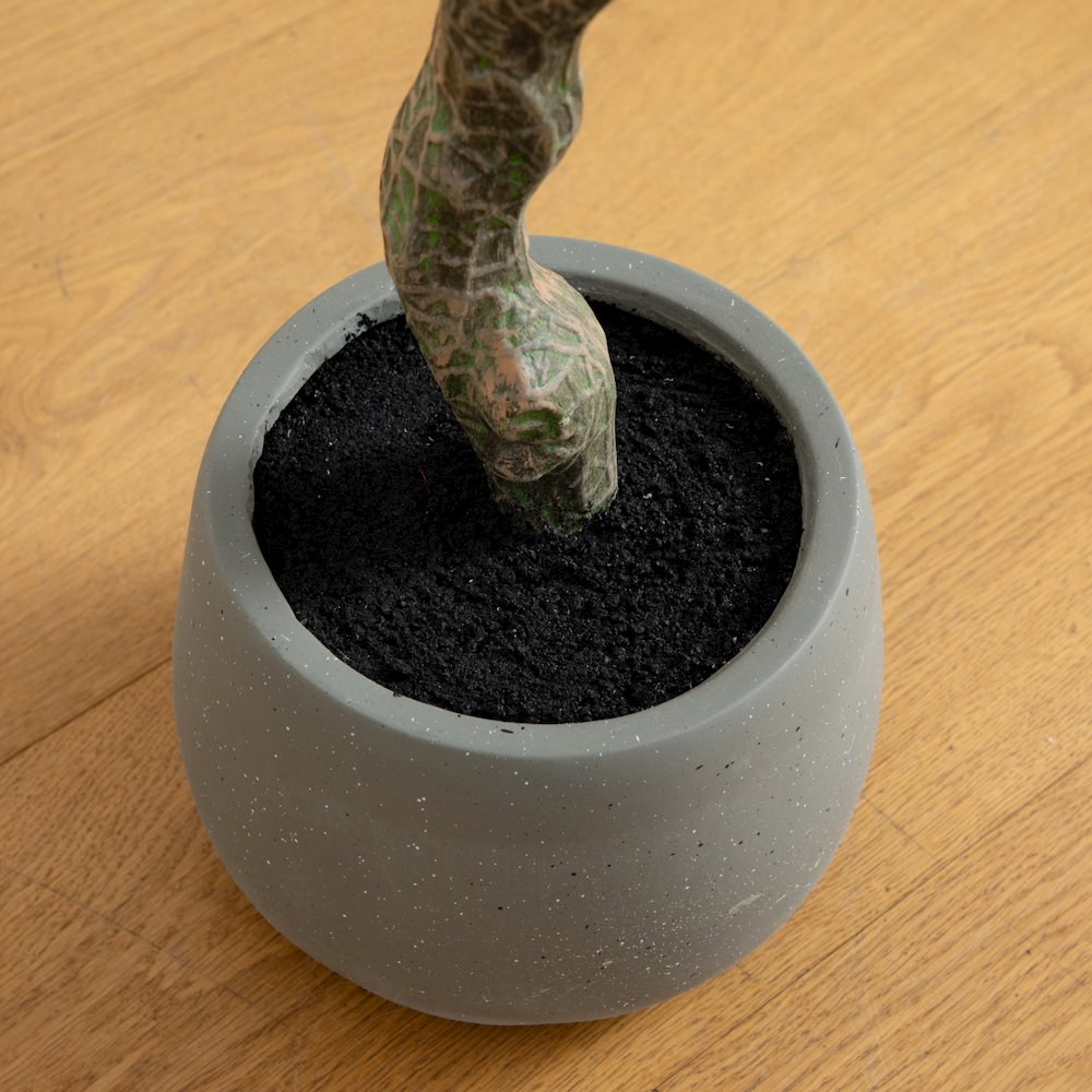 6ft. Artificial Autumn Dogwood Fall Tree in Decorative Planter. Picture 6