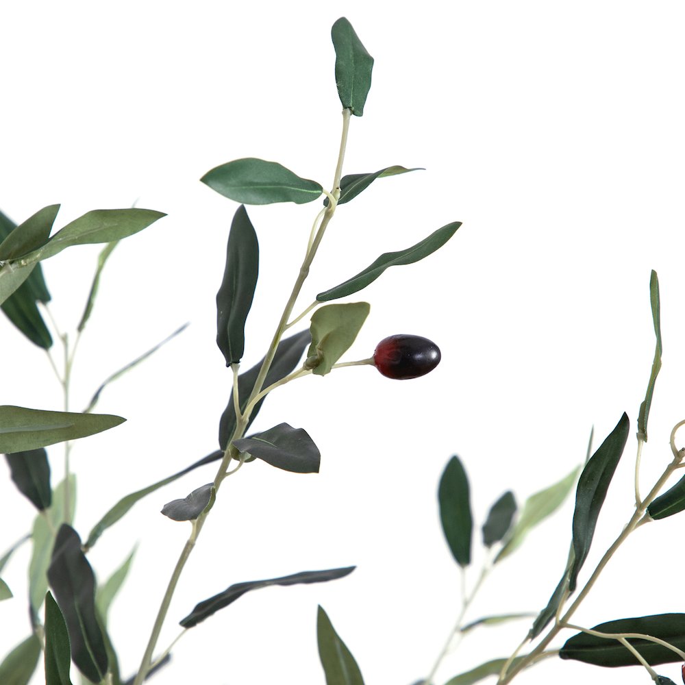5ft. Artificial Slim Minimalist Olive Tree. Picture 3