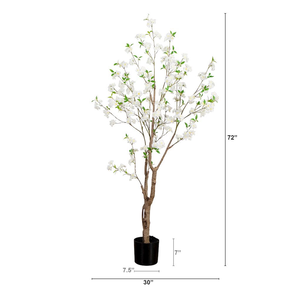6ft. Artificial Deluxe Cherry Blossom Tree. Picture 2