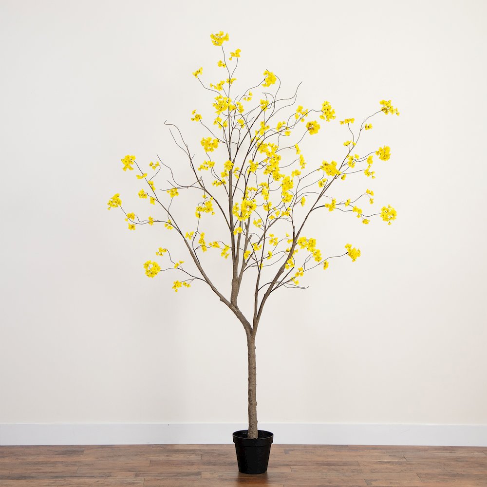 8ft. Artificial Bellflower Tree. Picture 8