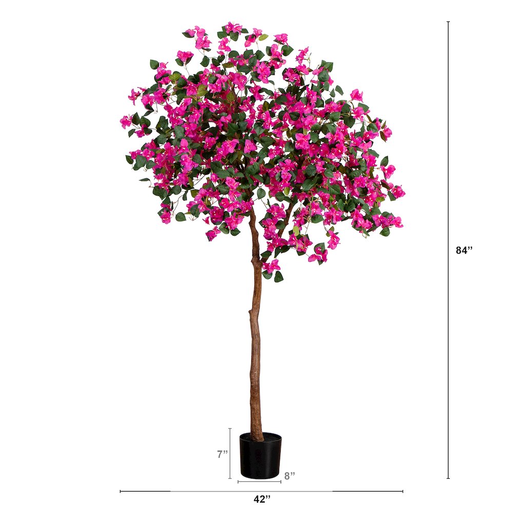 7ft. Artificial Bougainvillea Tree. Picture 2