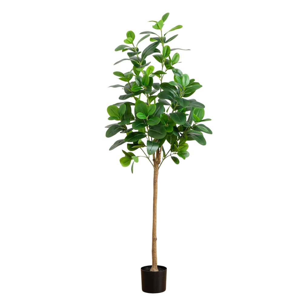 5ft. Artificial Audrey Ficus Tree. Picture 6