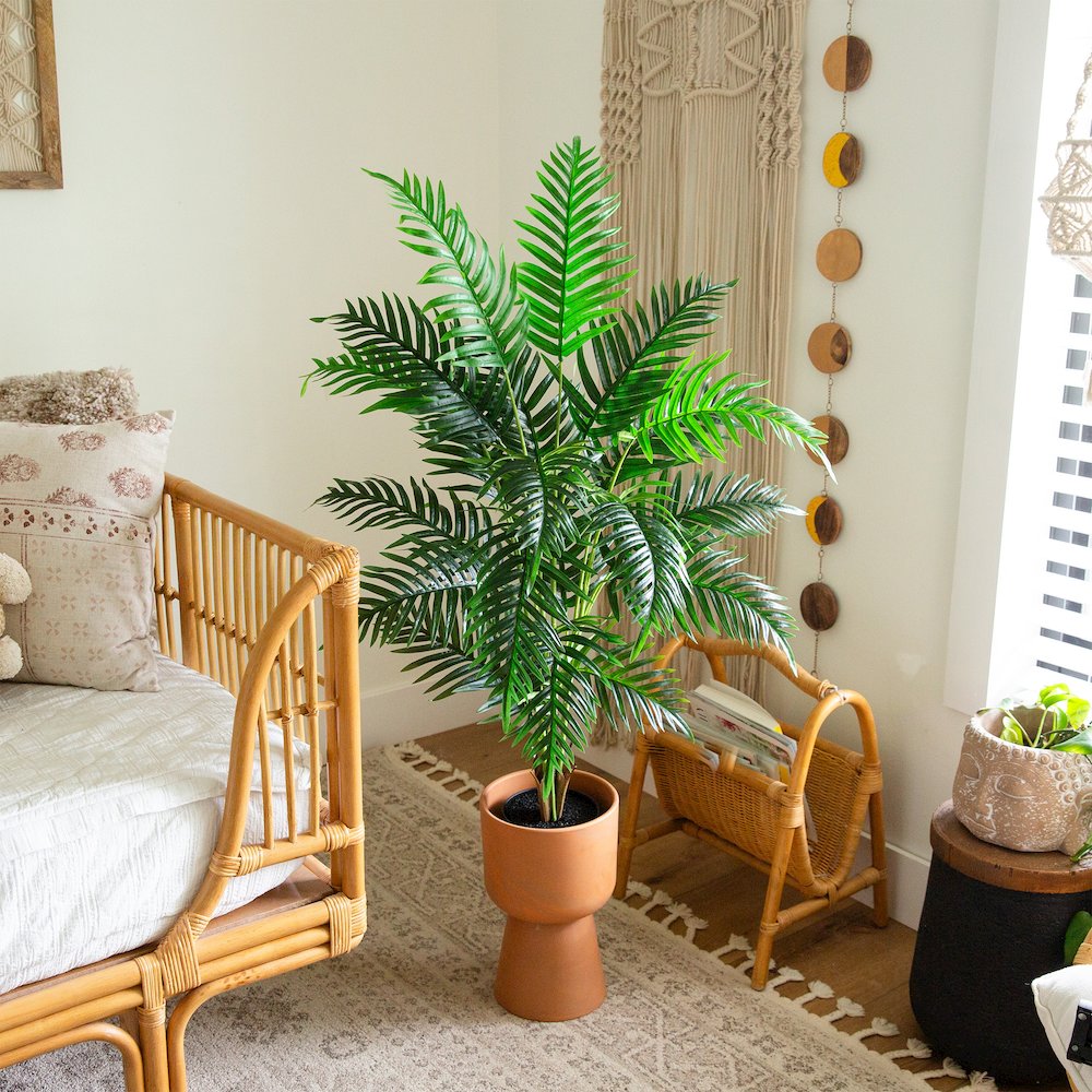 4ft. Artificial Areca Palm Tree. Picture 7