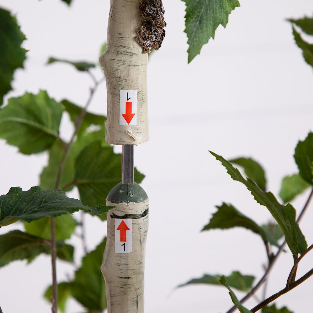 7ft. Artificial Birch Tree. Picture 4