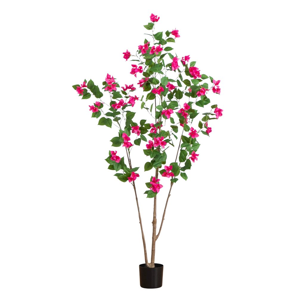 6ft. Artificial Minimalist Bougainvillea Tree. Picture 8