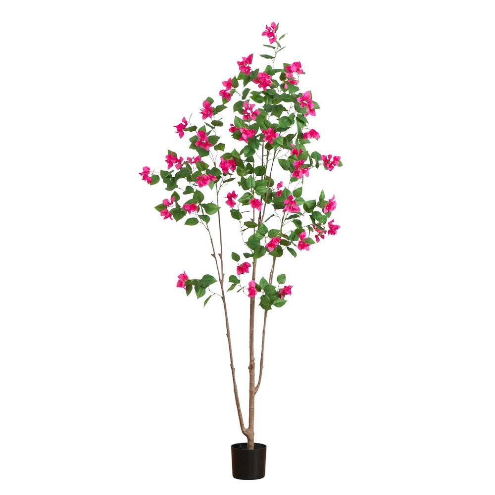 7ft. Artificial Minimalist Bougainvillea Tree. Picture 6