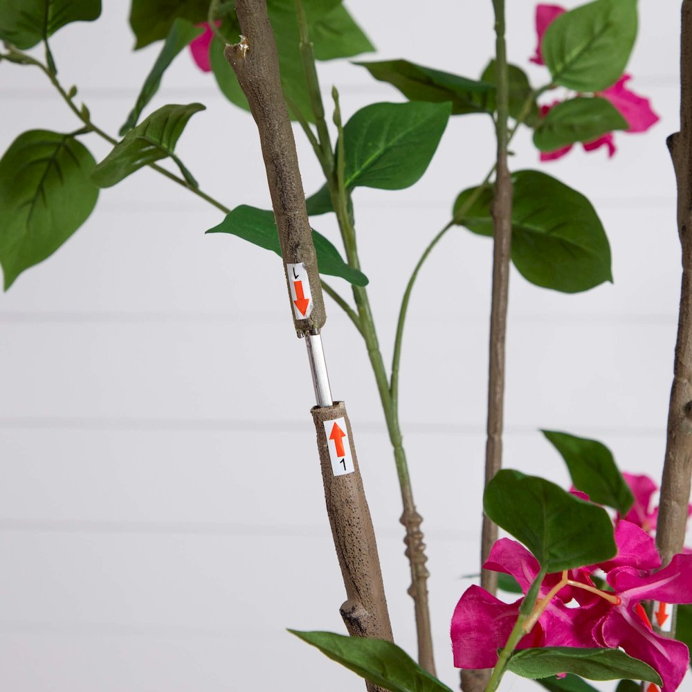 7ft. Artificial Minimalist Bougainvillea Tree. Picture 3