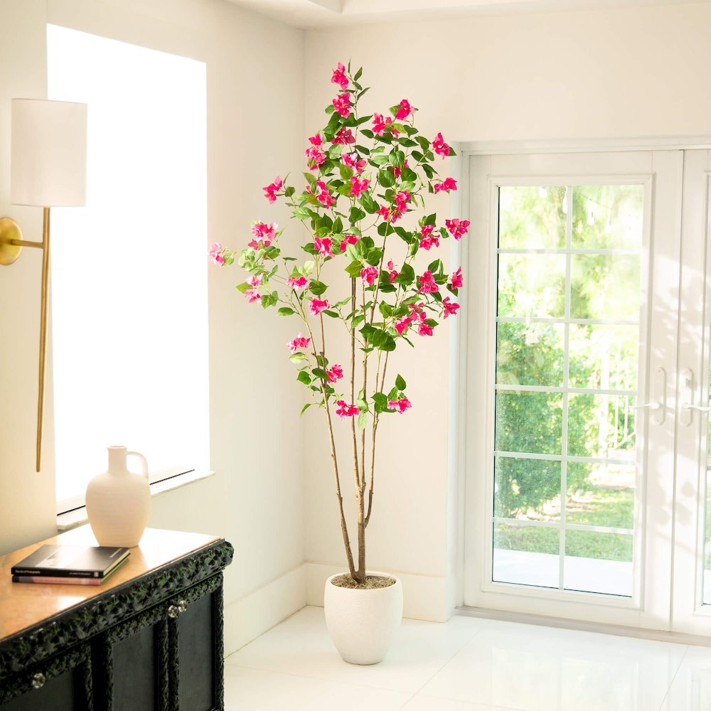 7ft. Artificial Minimalist Bougainvillea Tree. Picture 5