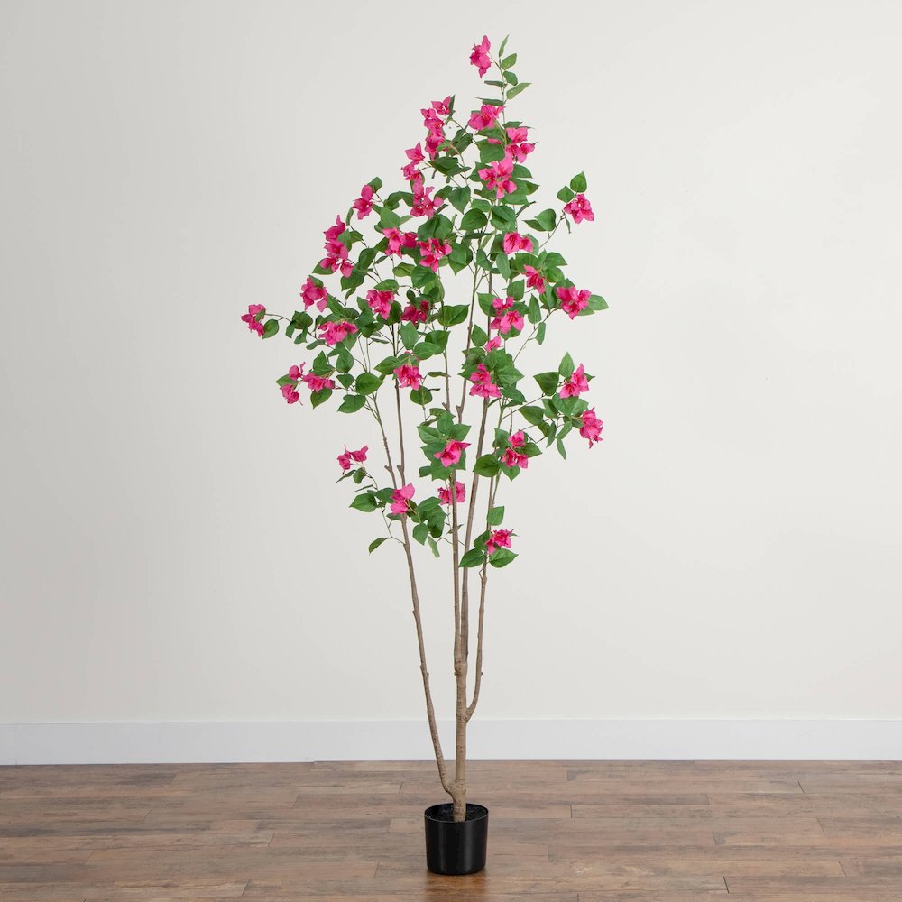 7ft. Artificial Minimalist Bougainvillea Tree. Picture 4