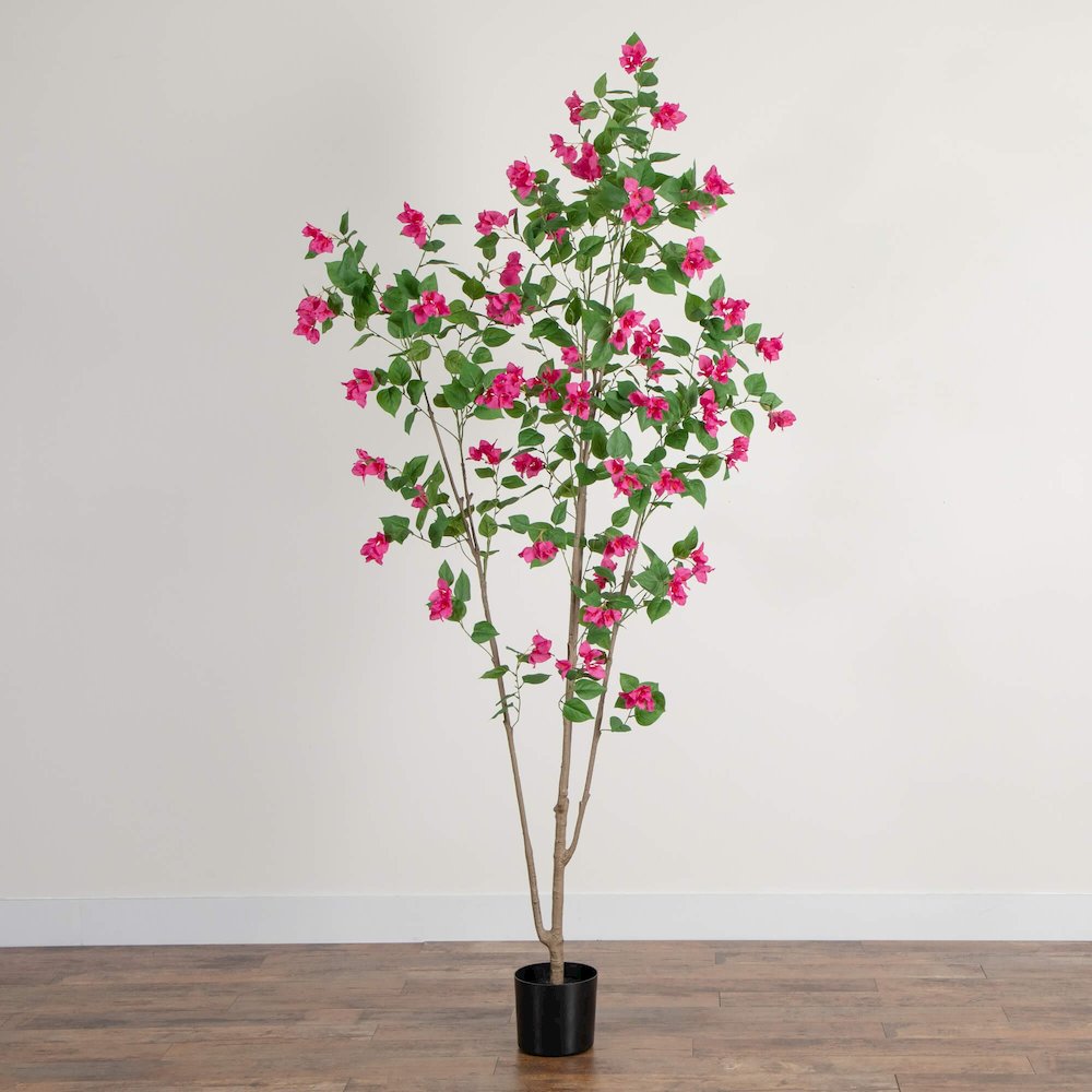 8ft. Artificial Minimalist Bougainvillea Tree. Picture 4